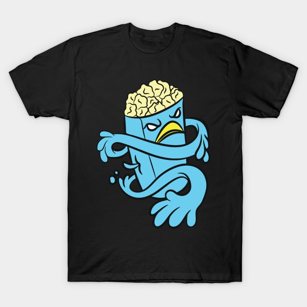 Graffiti Popcorn T-Shirt by James P. Manning